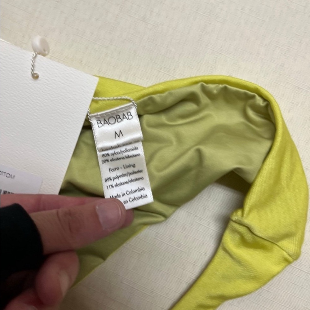 NWT Baobab M Lima Taki top & bottom bikini - Picture 7 of 16
